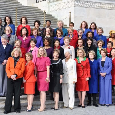 Photo: Joining my fellow Democratic Women of the 113th Congress!