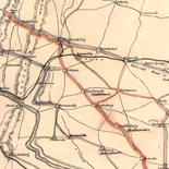 Map of the Maryland Campaign, Sept. 3rd to 29th 1862