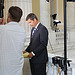 07-11-12 Congressman Duffy preparing to speak on Andrea Mitchell Reports