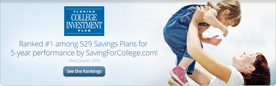 Ranked #1 among 529 Savings Plans for 5-year performance by SavingForCollege.com!