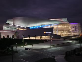 BOK Arena at Night