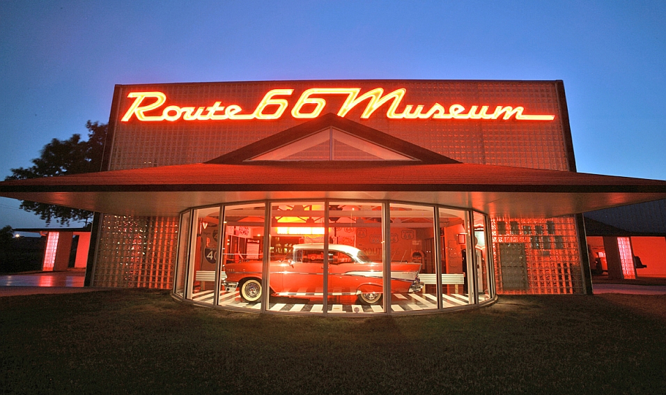 Get a taste of the Mother Road and authentic Americana at the Oklahoma Route 66 Museum in Clinton.