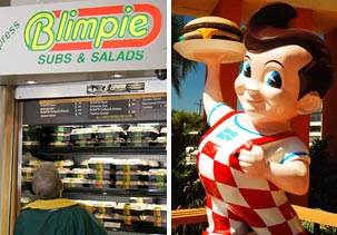 Image: Blimpie & Big Boy restaurants (© Jeff Greenberg/Alamy; James Kirkikis/Alamy) 