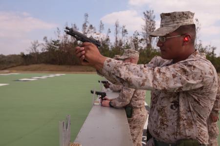 Marines apply marksmanship skills