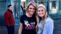 Natalie Gulbis and her cousin at Disneyland