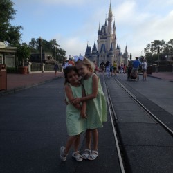 Riley and Hollis at Disney World