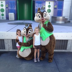 Riley, Hollis, Chip and Dale