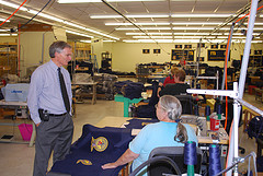 Universal Lettering Manufacturing Co. Visit, 10/15/10