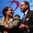 Photo: Congresswoman Marcia Fudge sworn in as the 23rd Chair of the Con

Congresswoman Marcia L. Fudge (OH-11) is sworn in as the 23rd Chair of the Congressional Black Caucus (CBC) during a ceremony hosted by the Congressional Black Caucus Foundation (CBCF) Thursday, Jan. 3, 2013 in Washington. (Sharon Farmer/sfphotoworks) photos by ©Sharon Farmer (mandatory credit)
202-246-7977
sfphotoworks@att.net