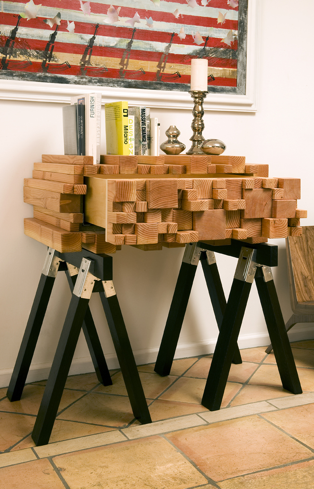 Log Pile Coffee Table