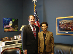 Congressman Smith with Ambassador Chan