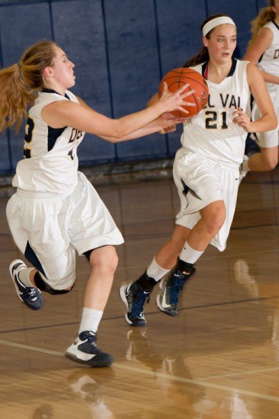 Girls basketball 2013: Hunterdon Central at Delaware Valley