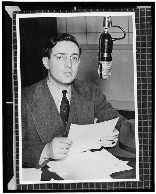 [Portrait of William P. Gottlieb, WINX(?), Washington, D.C., ca. 1940] (LOC)