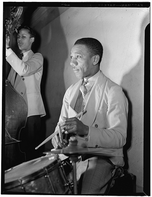 [Portrait of Tommy Myles and Tommy Potter, ca. Mar. 1942] (LOC)