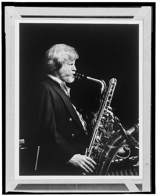 [Portrait of Gerry Mulligan, ca. 1980s] (LOC)