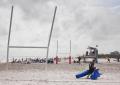 Beach brawl: Cherry Point Marines scrum with rugby brethren