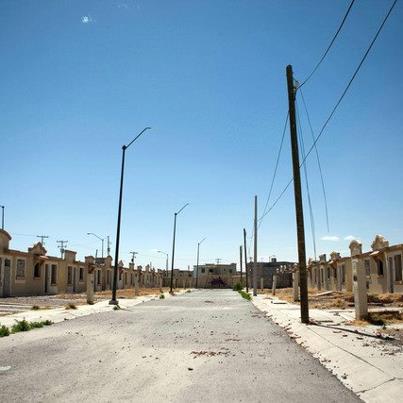 Photo: American gun control efforts that could reduce cartel violence in Mexico are being praised south of the border. | http://bloom.bg/W3VgoD

(Photo: A Mexican town abandoned due to drug violence; Jesus Alcazar/AFP via Getty Images)