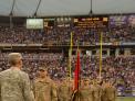 Vikes honor IANG soldiers during military appreciation game