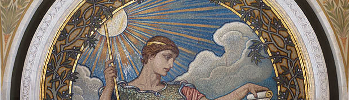 Mosaic of Minerva by Elihu Vedder