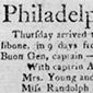 Newspaper article, 1787