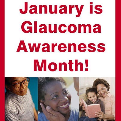 Photo: January is Glaucoma Awareness Month. Anyone get glaucoma, but some people are at higher risk for this blinding eye disease. Learn more about the importance of early detection and treatment and how you can protect your vision at http://www.nei.nih.gov/glaucoma.