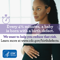 Birth defect prevention badge