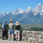 Visitors at Snake River Overlook