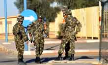 Soldiers in Amenas, Algeria