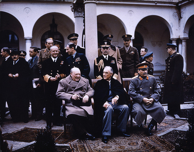 The Big Three at Yalta