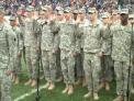 Soldiers Reenlist at Stadium