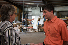 August 26, 2010 - Congressman Hensarling visits Lambeth Upholstery, Inc. in Mineola