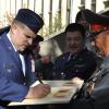 Transit Center deputy director attends Bishkek Police Academy graduation [Image 1 of 5]