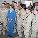 Congresswoman Pelosi meets with servicemembers in Afghanistan