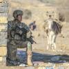 Partnered with Rakkasans, Afghan police patrol border [Image 10 of 11]