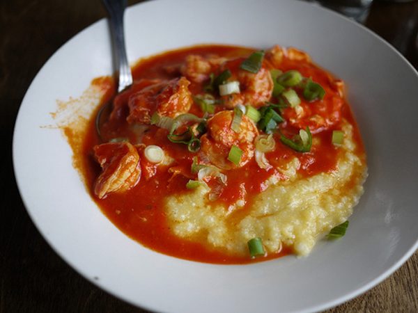 Northeast Kingdom Shrimp & Grits (c/o Becky Quan)