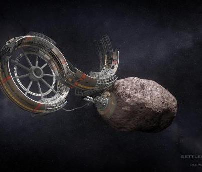Photo: A new startup wants to turn asteroids into 3D-printed space stations in the next 10 years. How do you like their chances? http://cnet.co/142xq38