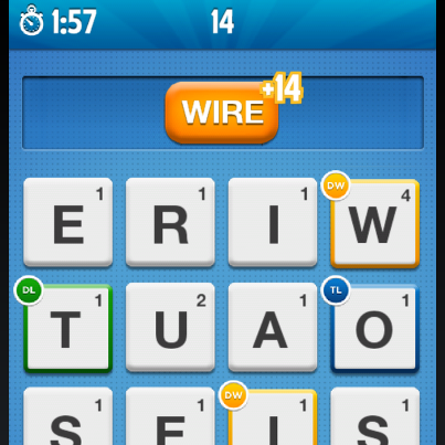 Photo: Ruzzle Free for Android. Check out our review: http://cnet.co/Xy3dT4