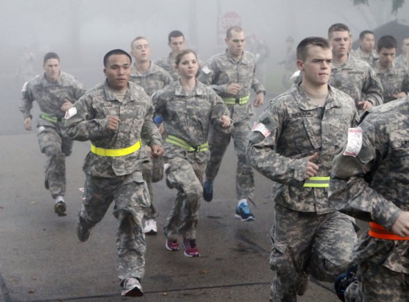 Pushups, situps and a two-mile run only comprised a small percentage of the day's activities for roughly 300 cadets competing, Oct. 20, 2012, for selection into a Military Individual Advanced Development, or MIAD, program. Competitive MIADS, like the Combat Diver Qualification Course, Sapper Leader Course and Special Forces Assessment and Selection, required cadets to prove they among the best of the best and can successfully complete some of the Army's toughest training programs.