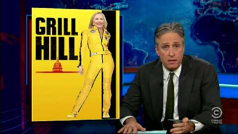 The best of last night's late-night TV. The Pentagon allows women to serve in combat and Hillary Clinton testifies on the Hill about the attack in Benghazi.