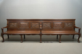 Senate Reception Room Bench After Restoration