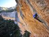 Photo: Sport climber Sasha Diguilian in Era Bella Margalef, Spain