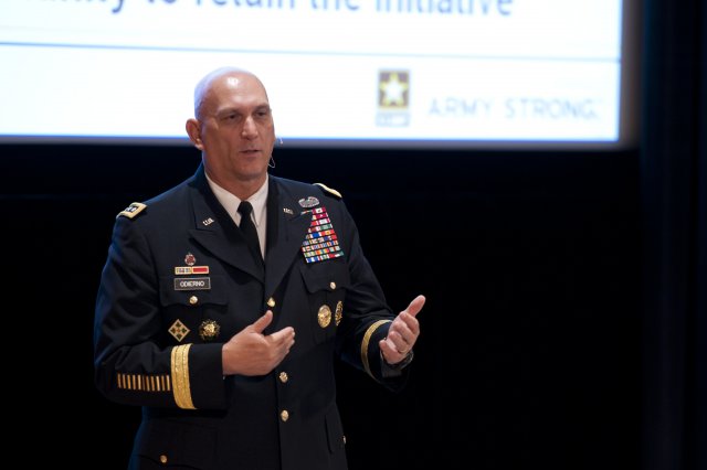 Chief of Staff of the Army Gen. Raymond Odierno challenges the Army War College Class of 2012 to use their time at the Army War College to reflect, think, discuss and publish papers because they will be the ones who develop solutions to the many national security challenges we face in the future.