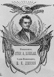 Stephen A. Douglas campaign envelope