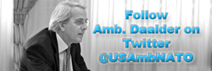 Follow Ambassador Daalder on Twitter! 