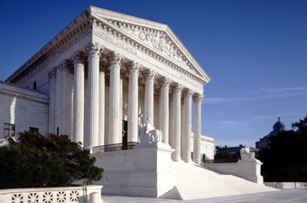 West view of  the Supreme Court Building