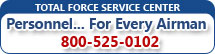 Total Force Service Center 800-525-0102