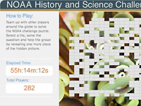 NOAA challenge puzzle board