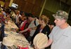 Secretary Clinton's Island residents explore the various items for sale at this year’s Marshallese Trade Fair on USAKA (Credit: USAKA). 