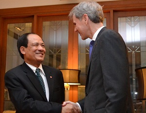Welcome Reception for ASEAN SG Minh
