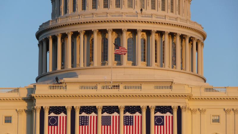 US Capitol during Inauguration